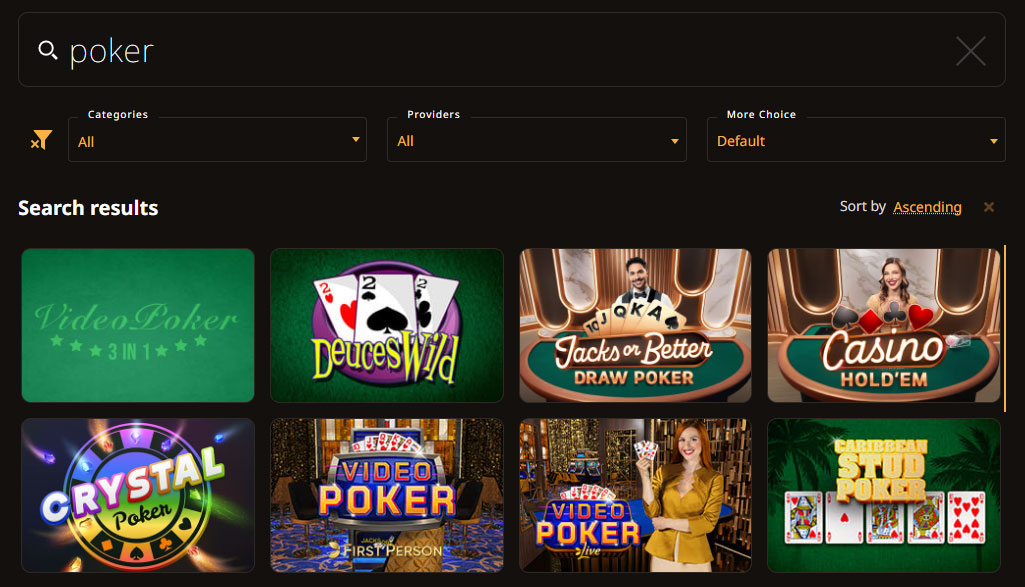 Играть в видеопокер онлайн бесплатно. 